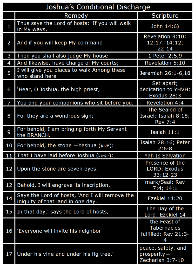 Joshua's Trial —Zechariah 3