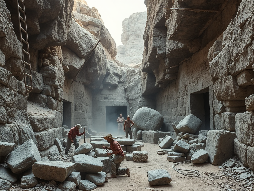 Solomon's builders, Hiram's builders, and the Gebalites quarried large, costly stones and they prepared timber and stones to build the temple.